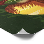 Poster Columbus vintage (Coin)