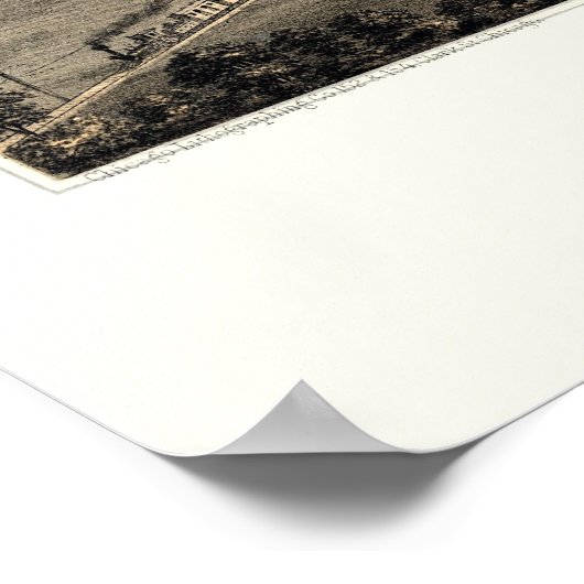 Poster Columbus, WI Panoramic Map - 1868 (Coin)