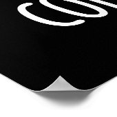 Poster Com-poo ter Funny Computer Poop Pun Poop Dark BG (Coin)