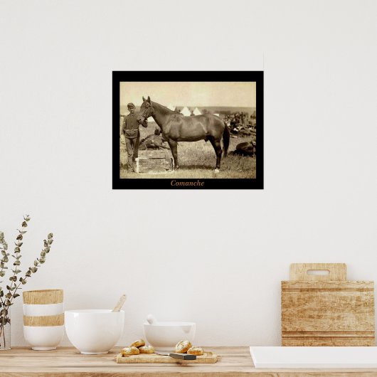 Poster Comanche (Cuisine)