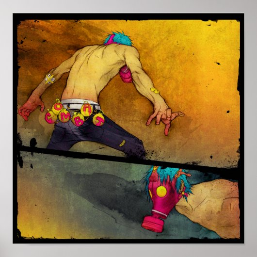 POSTER COMBAT (Devant)