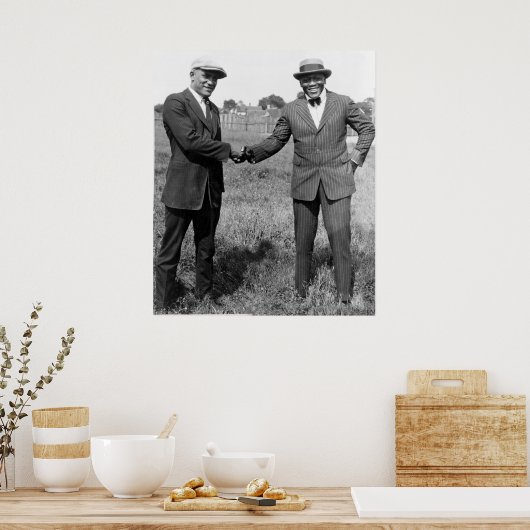 Poster Combat amical : 1922 (Cuisine)