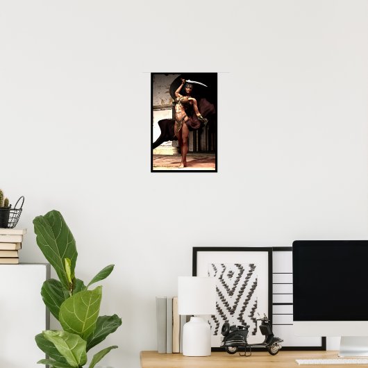 Poster Combat de rue (Bureau à domicile)