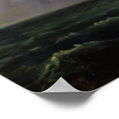 Poster Combat entre la frégate française "La Canonnière" (Coin)