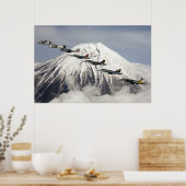 Poster Combats au large de Fuji (Cuisine)