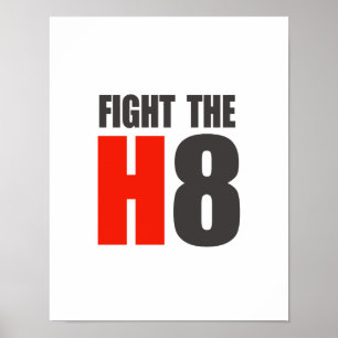 POSTER COMBATS L'H8