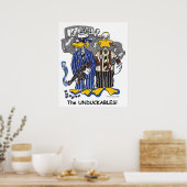 Poster Combattants criminels de Chicago (Cuisine)