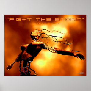 Poster Combattez la tempête