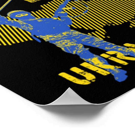 Poster Combattre comme l'ukrainien (Coin)