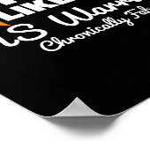 Poster Combattre Comme Une Ms Warrior Sensibilisation Mul (Coin)