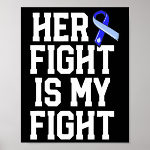 Poster Combattre est mon combat Hydrocéphalie Sensibilisa