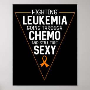 Poster Combattre la leucémie en suivant une chimiothérapi