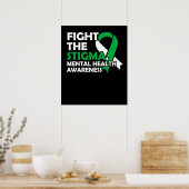 Poster Combattre La Stigmatisation. Sensibilisation à la (Cuisine)