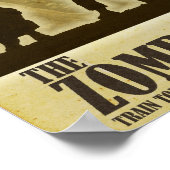 Poster Combattre l'affiche de Zombie Apocalypse (Coin)