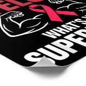 Poster Combattre le myélome multiple superpuissance comba (Coin)