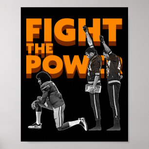 Poster Combattre le sticker Power Black Power Salute