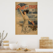 Poster Combattre ou acheter des obligations (Cuisine)