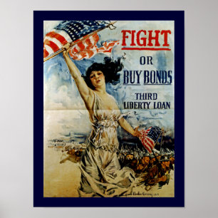 Poster Combattre ou acheter des obligations ~ Troisième p