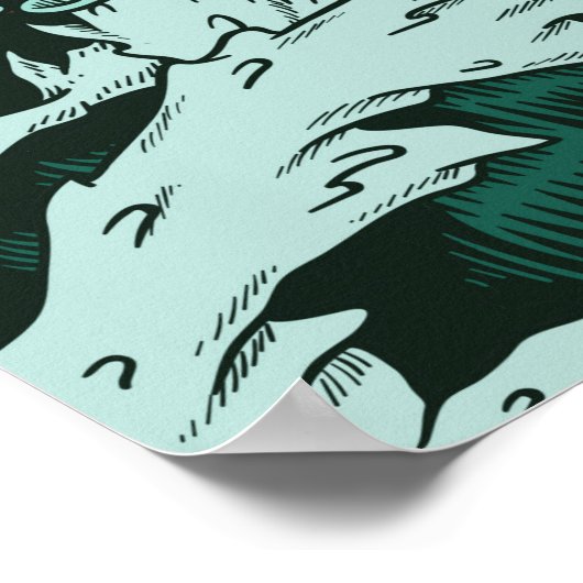 Poster Combattre Pour Ce Dans Quoi Vous Croyez (Coin)