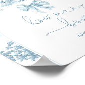 Poster Combien d'arcs Toile de Jouy Paris Jeu français (Coin)