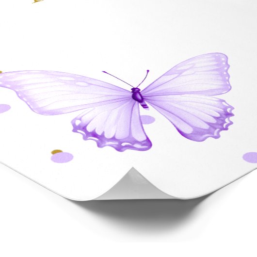 Poster Combien de Baby showers Baisers à papillon Jeu (Coin)