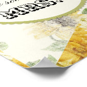 Poster Combien de baisers Fête des mariées jeu (Coin)