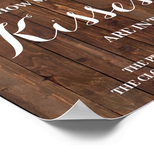 Poster Combien de baisers Panneau de jeu pour la douche d (Coin)