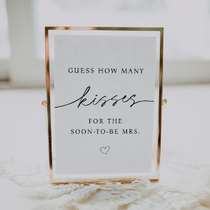 Poster Combien de baisers pour bientôt être Mme Signe