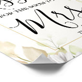 Poster Combien de baisers pour être bientôt Mme douche je (Coin)