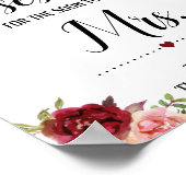 Poster Combien de baisers pour être bientôt Mme douche si (Coin)