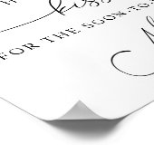 Poster Combien de baisers pour la future Mme Panneau (Coin)