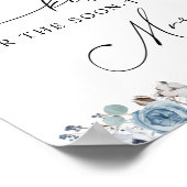 Poster Combien de baisers pour le panneau de Mme à venir (Coin)