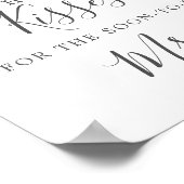 Poster Combien de baisers pour le panneau Mme pour la dou (Coin)