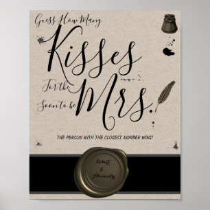 Poster Combien de baisers pour Mme Pen & Inkwell Jeu
