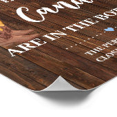 Poster Combien de bonbons Cowboy Baby shower Jeu (Coin)