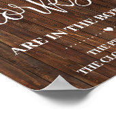 Poster Combien de bouchons Signe de jeu de baby shower We (Coin)