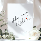 Poster Combien de bouchons sont dans le script minimalist