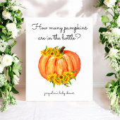 Poster Combien de Citrouilles dans l'affiche Jar