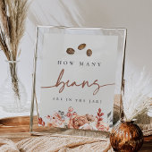 Poster Combien De Fèves De Café Sont Dans Le Jeu Jar