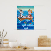 Poster "Combien de fraises poussent dans la mer ?" (Cuisine)