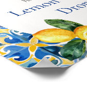 Poster Combien de gouttes de citron 25e anniversaire (Coin)