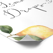 Poster Combien de gouttes de citron sont dans le pot (Coin)