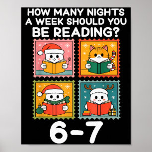 Poster Combien de nuits par semaine devriez-vous lire 67 