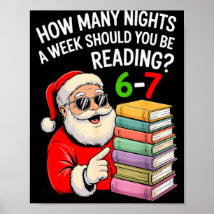 Poster Combien de nuits par semaine devriez-vous lire 67 