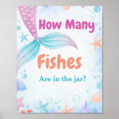 Poster Combien de poissons sont dans le panneau Baby show (Devant)