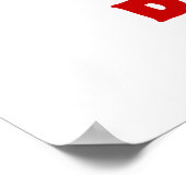 Poster Combien D'Écés Doivent Être Dissous (Coin)