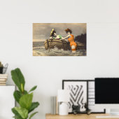 Poster Combinaison De Bain Scanadllée (Bureau à domicile)