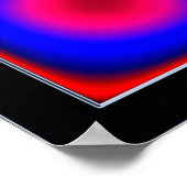 Poster Combinaisons de couleurs Flickering (Coin)