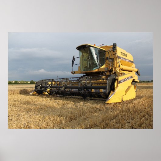 Poster Combiner un Harvester (Devant)