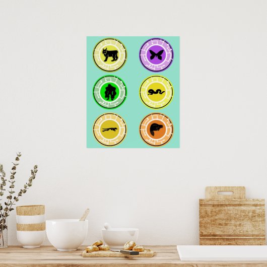 Poster combo de kratts sauvages v2 (Cuisine)